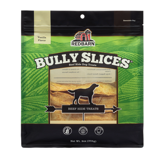 Redbarn Bully Slices Natural Vanilla 9 oz