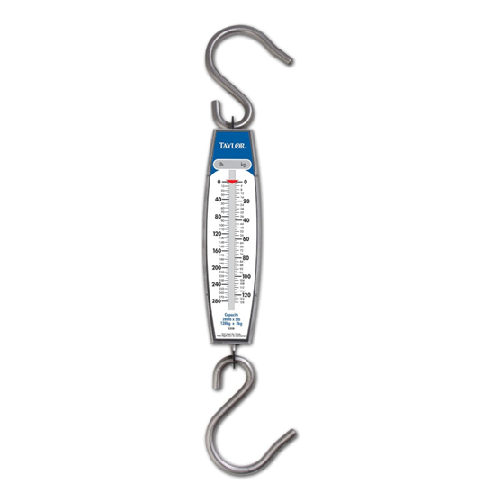 Hanging Scale 280 lb Taylor