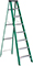 8' Fiberglass Step Ladder Type II