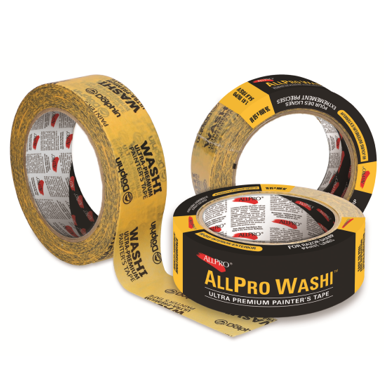 48MM WASHI YELLOW MASKING TAPE