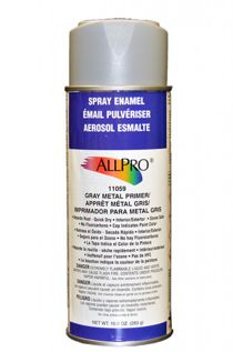 SPRAY ENAMEL GRAY METAL PRIMER