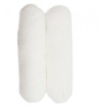 6.5" X 3/4" WHITE WOVEN  2PK