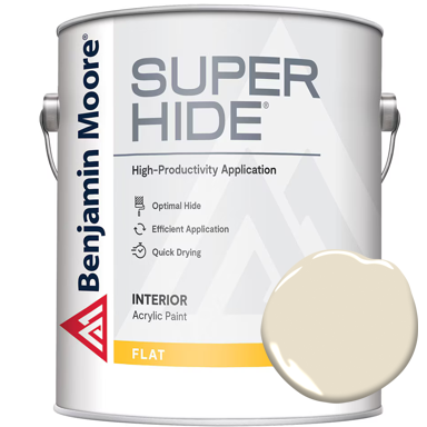 SUPER HIDE INT FLAT BONE WHT