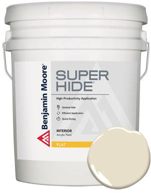 SUPER HIDE INT FLAT BONE WHT