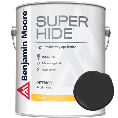 SUPER HIDE INT FLAT  BLACK
