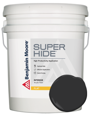 SUPER HIDE INT FLAT BLACK
