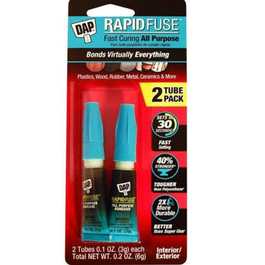 RAPIDFUSE ALL PURPOSE GLUE 2PK