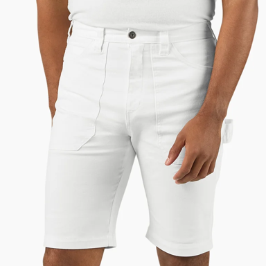 30 WHITE  SHORTS FLEX   I