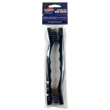 STAINLESS MINI WIRE BRUSH 2PK