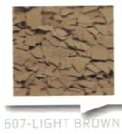 CHIPS 1/4"  607 LIGHT BROWN 1# D