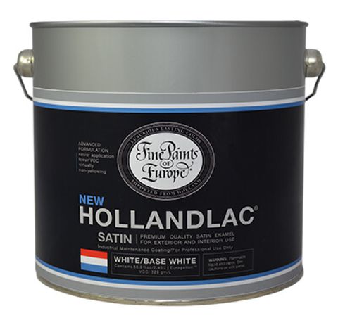 HOLLANDLAC SATIN WHITE BASE 2.5L