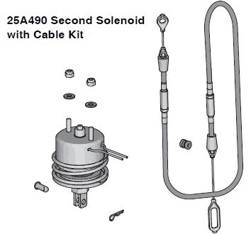 SECOND SOLENOID WITH CABLE LL