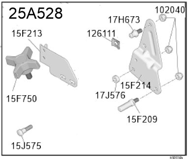 GUN HOLDER REPAIR LL4 3400