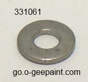 WASHER FLAT ROUND .25 ID .562 I