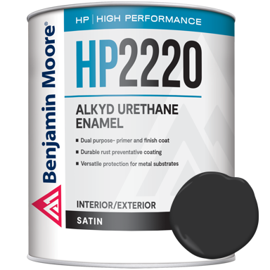 HP ALK URETHANE SATIN BLACK QT