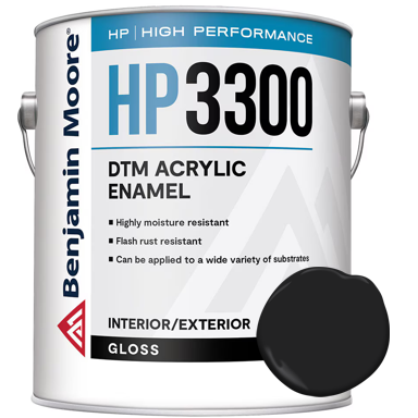 HP DTM ACRYLIC GLOSS BLACK