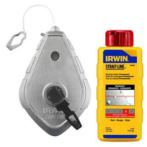 IRWIN CHALK & REEL SET - BLUE