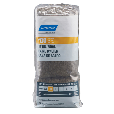 #2/0 STEEL WOOL VERYFINE 12 PAD*