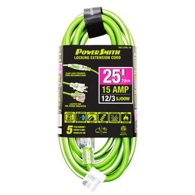 25 FT  12/3  EXTENSION CORD
