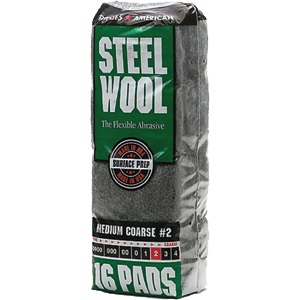 16 PAD PAK #2 STEEL WOOL