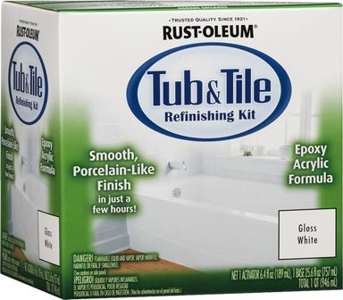 TUB & TILE REFINISHING KIT WHITE