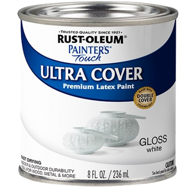 ULTRA COVER WHITE GLOSS 1/2 PINT