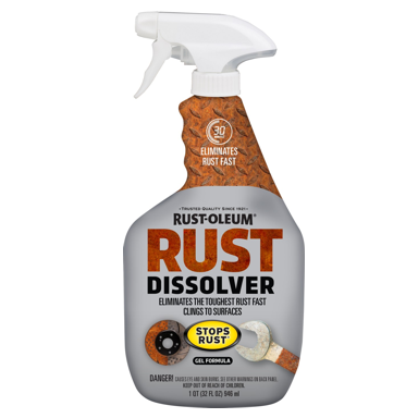 RUST DISSOLVER GEL SPRAY 32 OZ