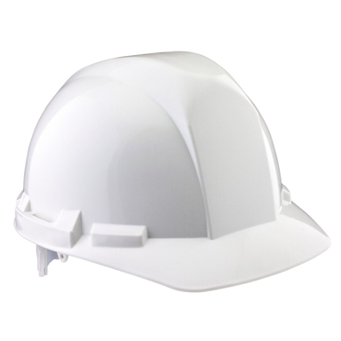 HARD HAT W/ RATCHET  - WHITE
