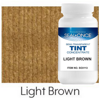 LT BROWN SEMI-TRANS TINT CONC