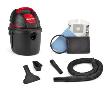 SHOPVAC WET DRY VACUUM  2.5 GAL*