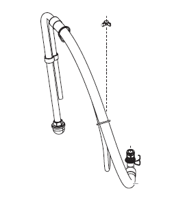 012 - SIPHON ASSEMBLY W/ RETURN TUBE