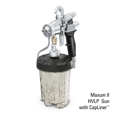 HVLP CUP GUN MAXUM II CAPLINER