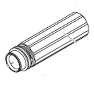 027 - MANIFOLD FILTER HSNG LRG. SILVER