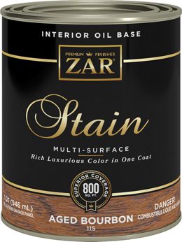 ZAR WOOD STAIN AGED BOURBON