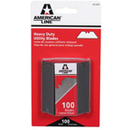 UTILITY BLADES 2 NOTCH  100X