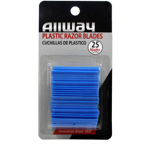 PLASTIC RAZOR BLADES 25X *