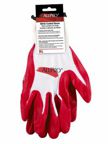 GLOVES RED NITRILE COATED A-P XL