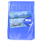 TARP BLUE POLY  8' X 10'