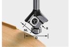 3 MM RADIUS ROUTER BIT