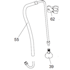 027 - DRAIN HOSE STAND MODELS UMAXII