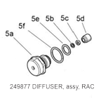 005 - AIRLESS ASSISTED RAC DIFFUSER ASSEMBLY
