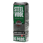 #2 STEEL WOOL  - 16 PADS