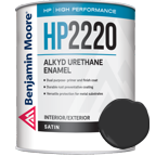 HP ALK URETHANE SATIN BLACK QT