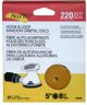 5"X 5-8 HOLE 220 HOOK LOOP 25X