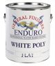 WHITE POLY FLAT GL