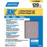 SHEET 3X SANDPAPER 120 GRIT