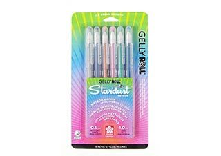Sakura Gelly Roll Stardust Pen 6 Pack Meteor Set