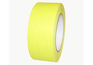 Ernest Paper Products, 1 Inch Gaffers Tape (Fluorescent Yellow)