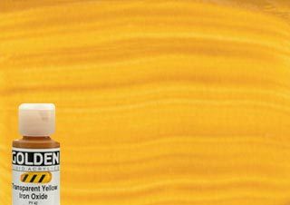 Golden Fluid Acrylic 1 oz. Transparent Yellow Iron Oxide