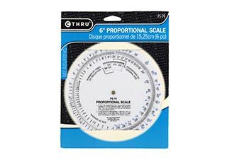 C-Thru 8 inch Proportional Scale